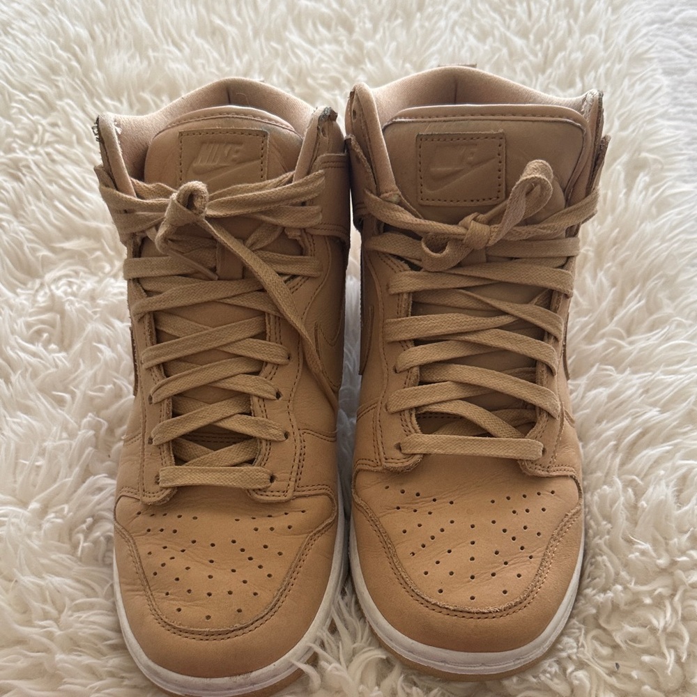 Nike Women's Tan High-Top Sneakers
